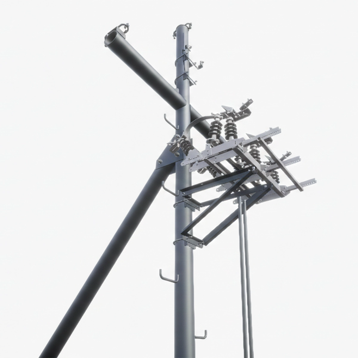 Концевая опора Кт10-1-2Мт